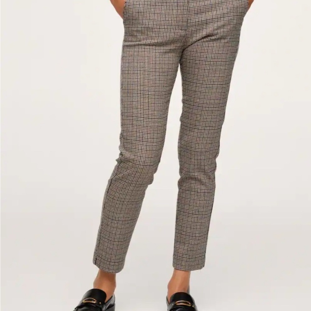 Mango Women’s Checkered Pants
